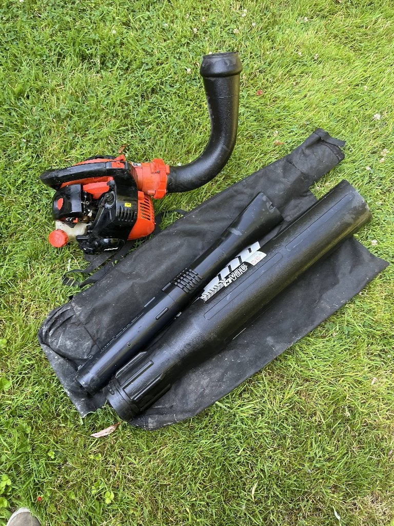 Bladblazer/zuiger ECHO 255 ES, Tuin en Terras, Ophalen, Benzine, Gebruikt, Met opvangzak