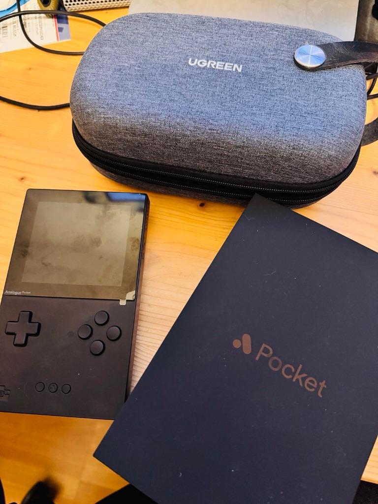 Analogue pocket + adaptateur gamegear + lot de jeux, Ophalen, Gebruikt