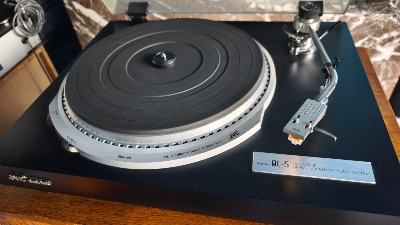 JVC QL-5 Quartz-Locked Direct-Drive, Ophalen