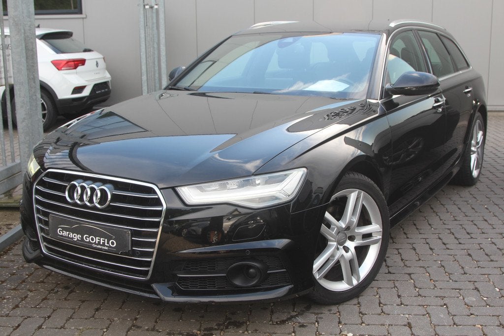 Audi A6 2.0 TDI AVANT S-LINE S-TRONIC - 95.800KM - 2018, Auto's, Audi, Gebruikt, 4 cilinders, Zwart, 5 deurs