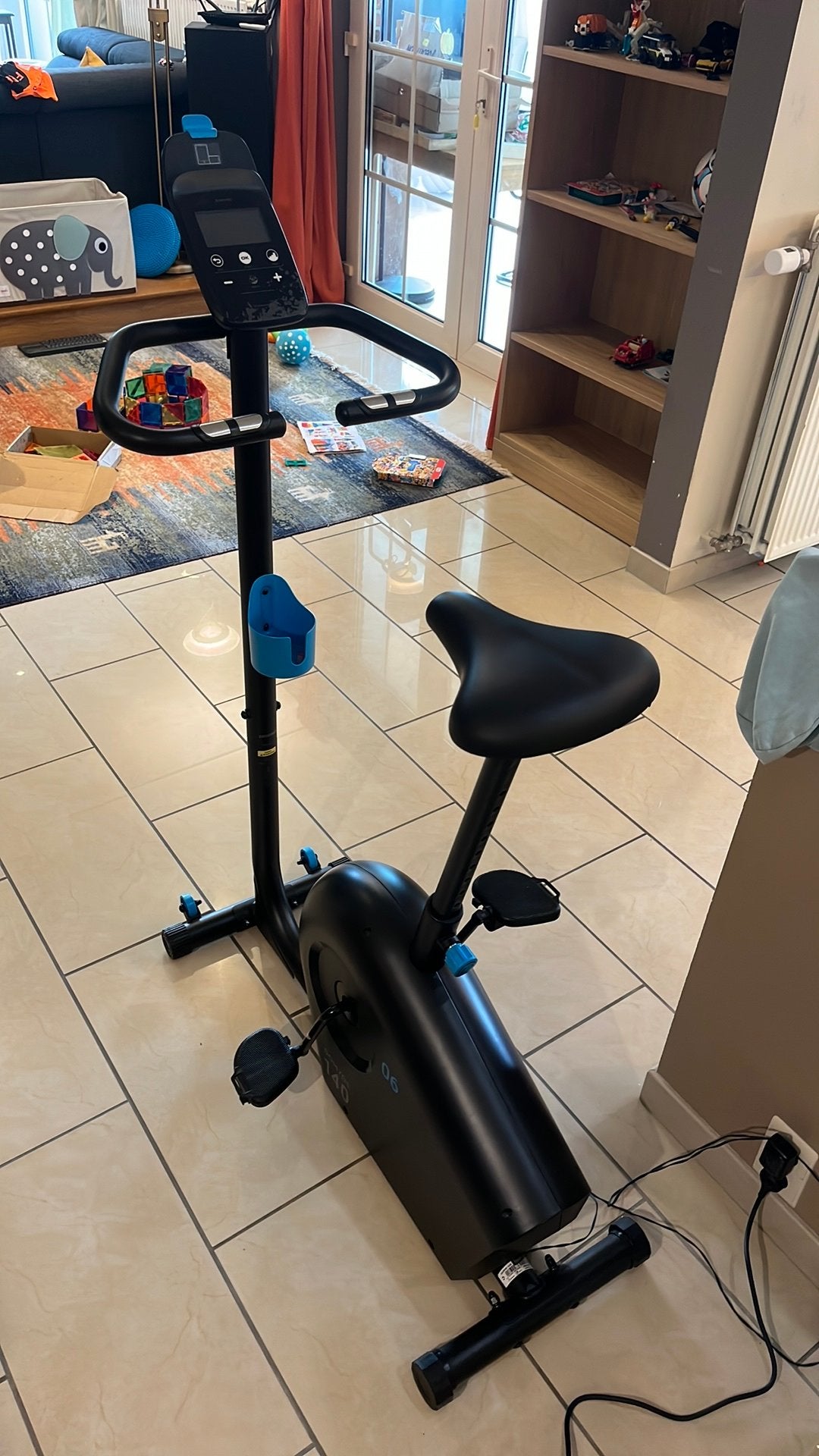 Hometrainer domyos 140, Sports & Fitness, Enlèvement, Comme neuf, Vélo d'appartement