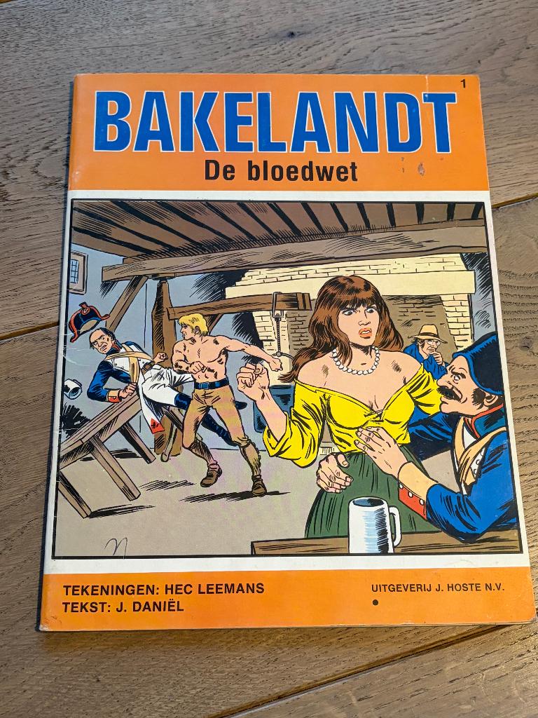 Bakelandt - 1 - De bloedwet, Une BD, Enlèvement ou Envoi, Utilisé, Hec Leemans