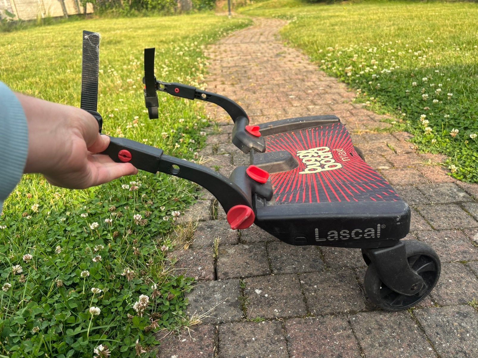 Buggy board, Ophalen, Zo goed als nieuw