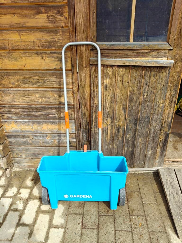 Gardena strooiwagen nieuwstaat, Tuin en Terras, Ophalen, Zo goed als nieuw, Gardena