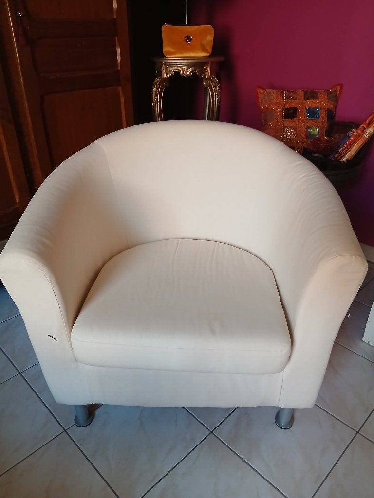 Clubzetel, Huis en Inrichting, Fauteuils, Ophalen, Gebruikt, Stof
