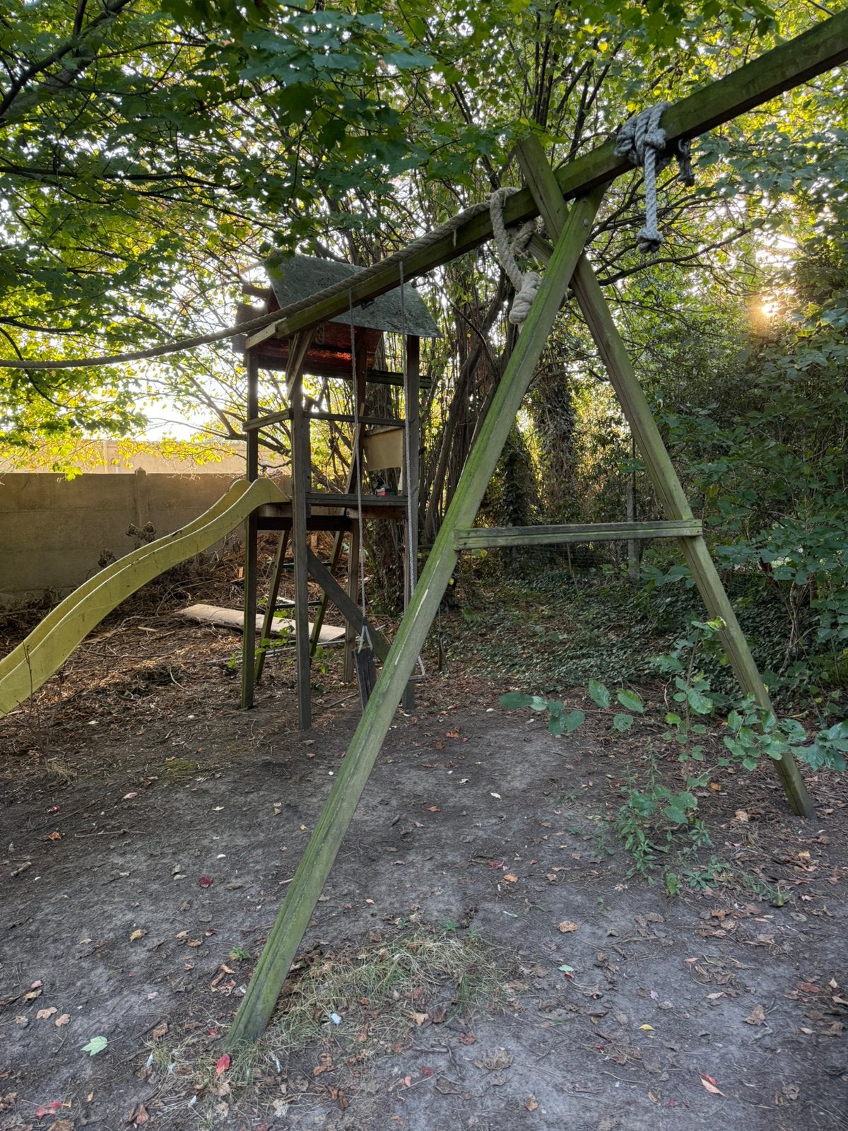 Gratis hout, Tuin en Terras, Ophalen