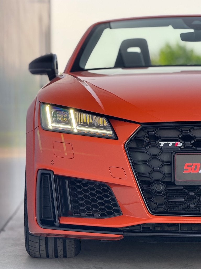 Audi TTS Cabrio ** RS SEATS LEDER / AIR SCARF / CAMERA **, Autos, Cuir, Euro 6, Entreprise, Autres couleurs