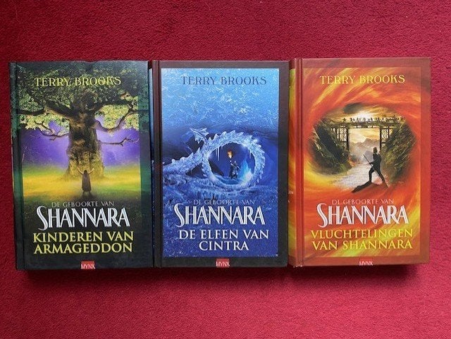 TERRY BROOKS DE GEBOORTE VAN SHANNARA DE COMPLETE TRILOGIE I, Boeken, Ophalen of Verzenden