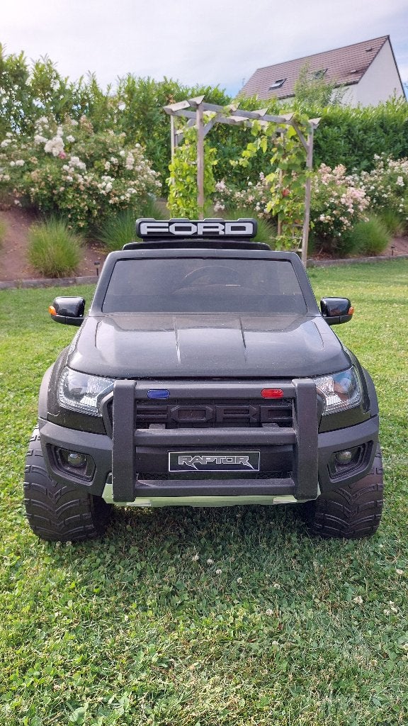 voiture électrique enfants Ford Ranger Police 2 places, Ophalen, Gebruikt