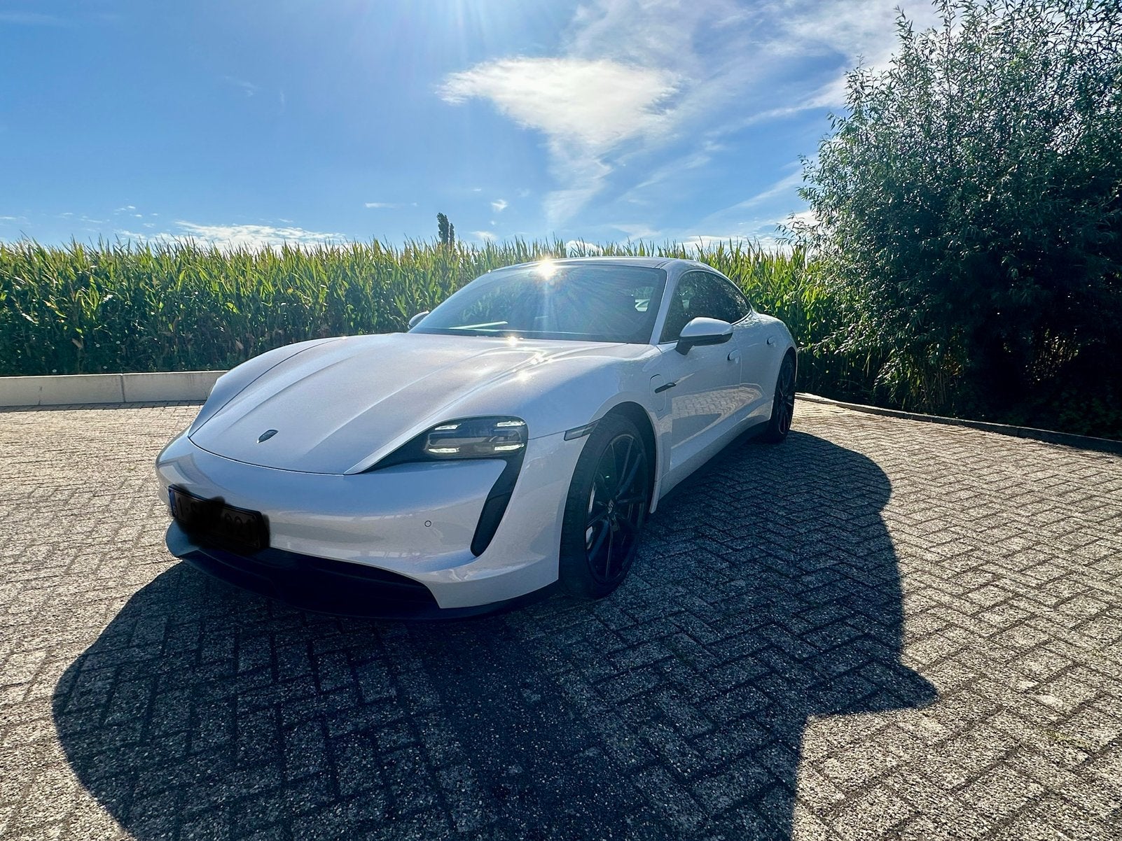 Porsche Taycan (93 kWh, Carbon, Pano !), Autos, Porsche, Cuir, Argent ou Gris, Achat, Euro 6
