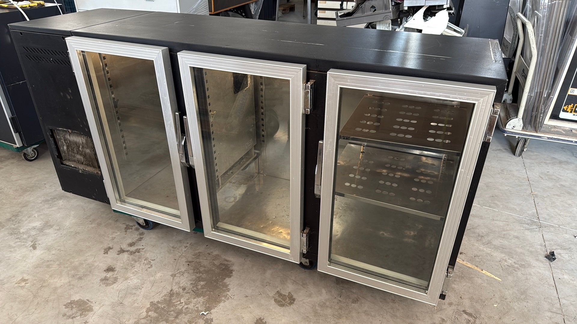 Toog frigo 3 deuren okkazie, Elektronische apparatuur, Koelkasten en IJskasten, Ophalen, Minder dan 85 cm, 60 cm of meer, 100 tot 150 liter