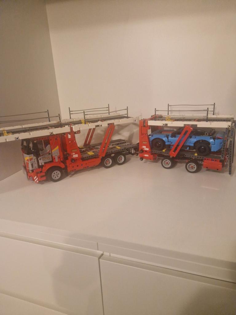 Lego 42098 autotransport ttuck, Ophalen