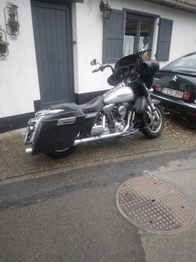 harley davidson moto flhtc 1450, 2 cilinders, Motorrijbewijs A, Gebruikt, Particulier