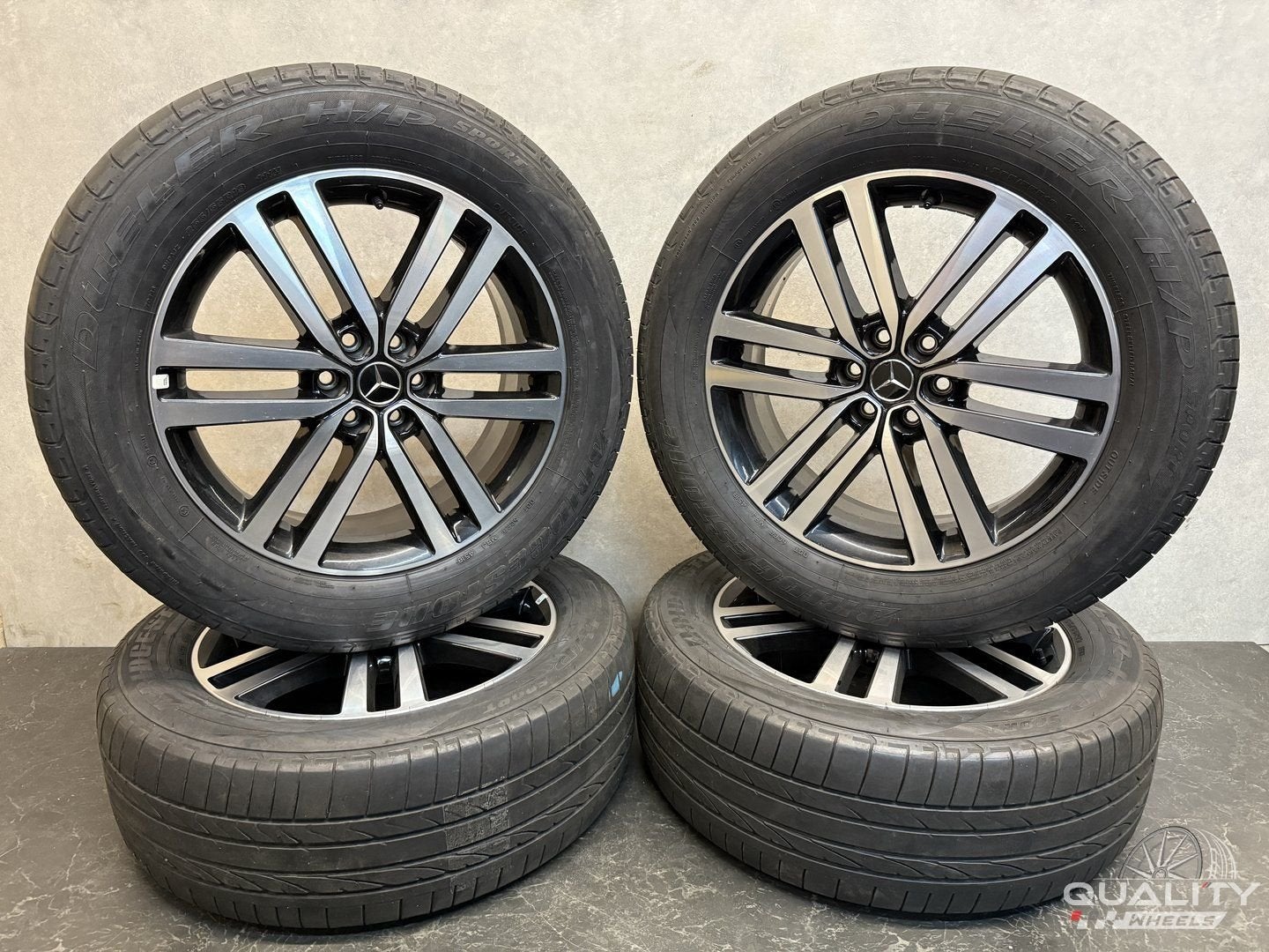 6x114,3 19’’ Mercedes Benz X-Klasse Velgen + Banden 255/55/1, Auto-onderdelen, 19 inch, Gebruikt, 255 mm, -