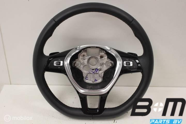leder stuur flippers VW Golf 7  Sportsvan 5G0419091DK, Auto-onderdelen, Gebruikt