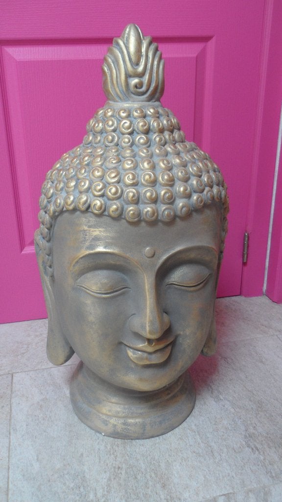 GIGANTESQUE TÊTE DE BOUDDHA POUR DÉCO. JARDIN OU INTÉRIEUR, Enlèvement, Neuf