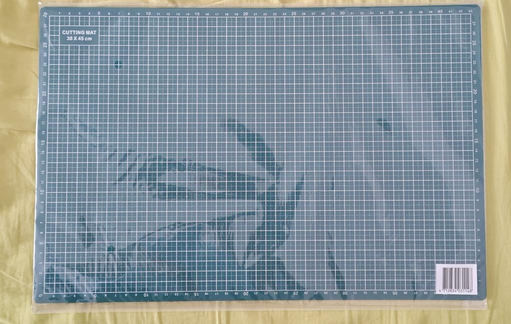 Tapis de coupe, 2 cutter, latte métal 50cm, Enlèvement