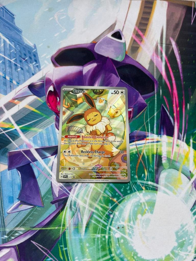 Eevee SVP 173 Holo Promo Pokémon Card – Near Mint, Hobby en Vrije tijd, Ophalen of Verzenden