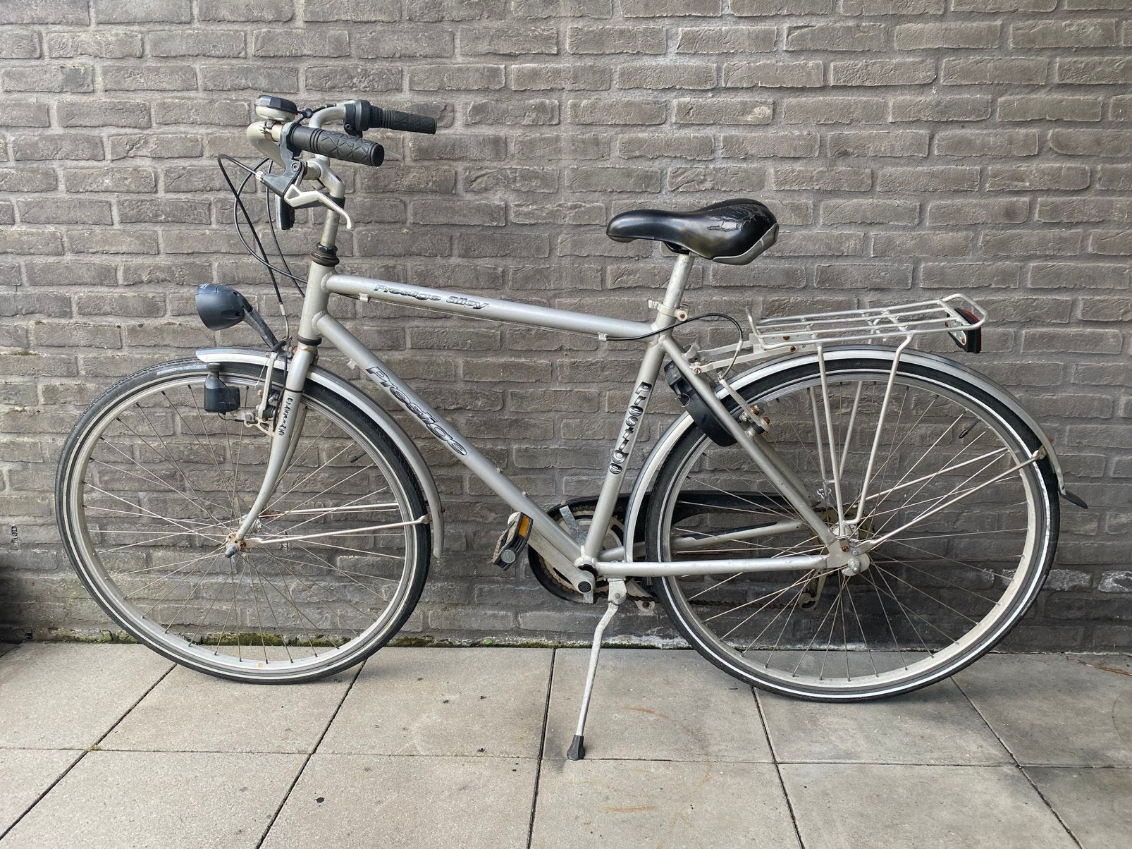 Aluminium heren of studentenfiets prestige 28 inch,7 versn, Enlèvement, Comme neuf, Vitesses