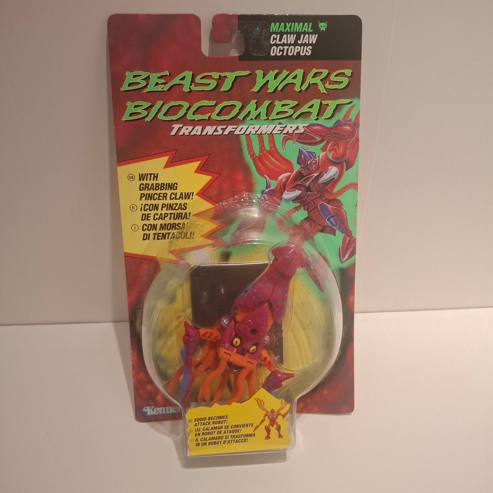 Beast Wars Biocombat Octopus transformers, Verzamelen, Transformers, Ophalen of Verzenden