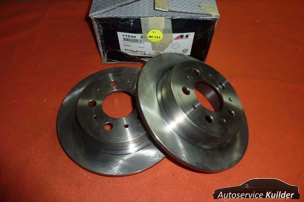 Remschijven + Blokken  achterzijde Volvo 740 760 780 940 960, Neuf, -, Volvo, -