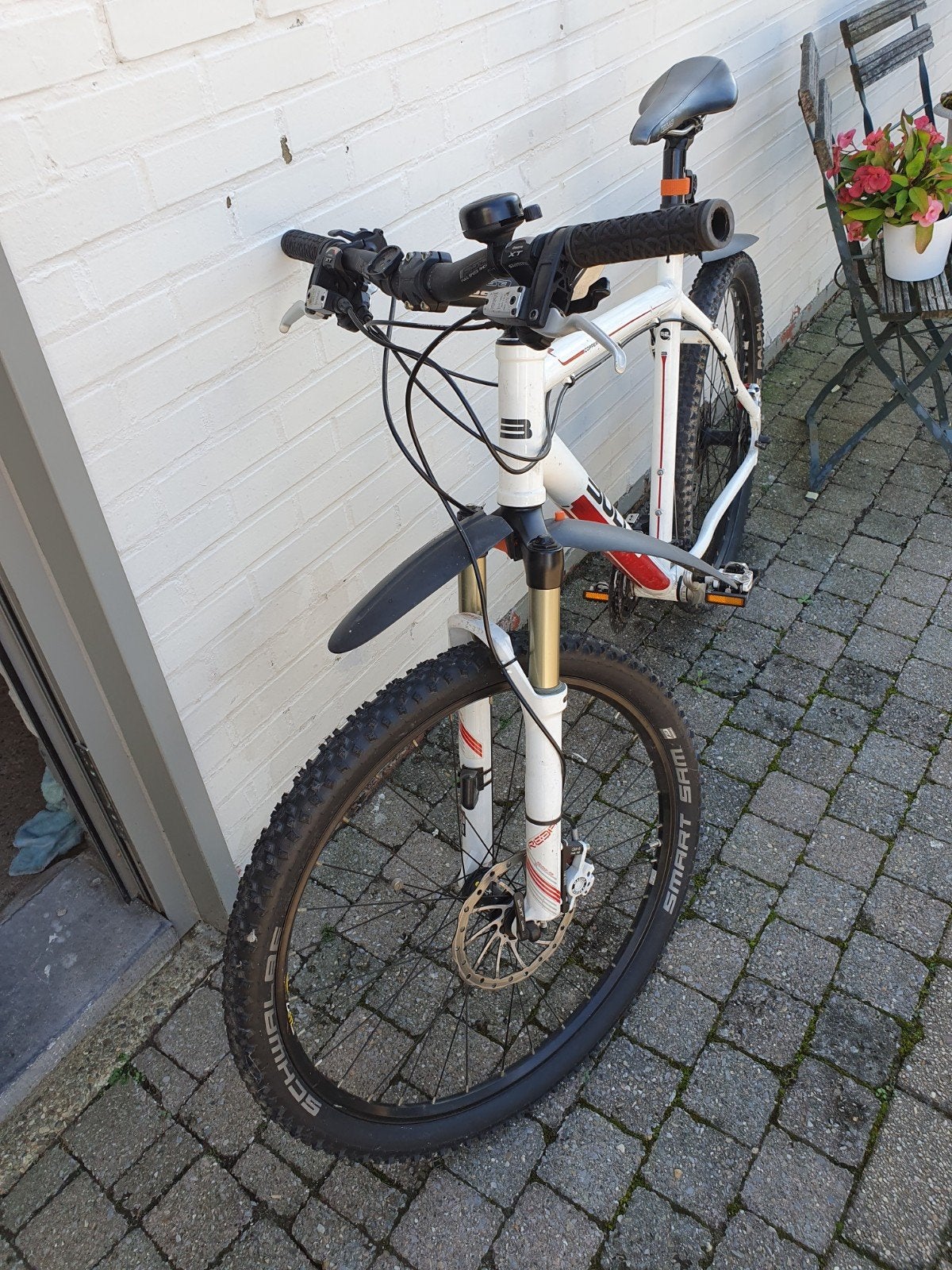 mountainbike, Ophalen