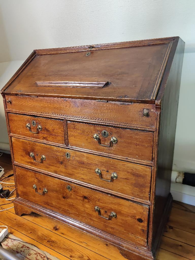 vintage secretaire, Huis en Inrichting, Ophalen, Gebruikt, Engelse stijl