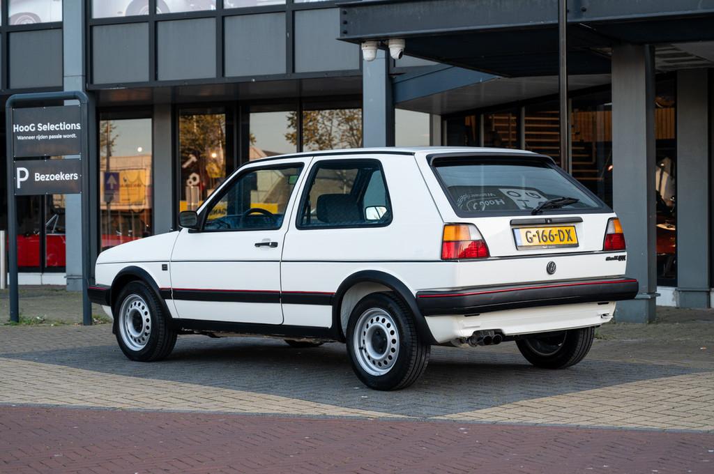 Volkswagen Golf Mk2 GTI (bj 1989), Stof, Volkswagen, Wit, Bedrijf