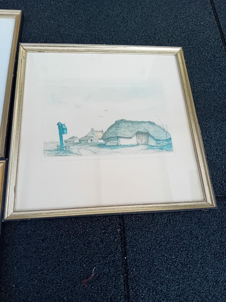 Etsen van dirk baksteen 1886-1971, Enlèvement