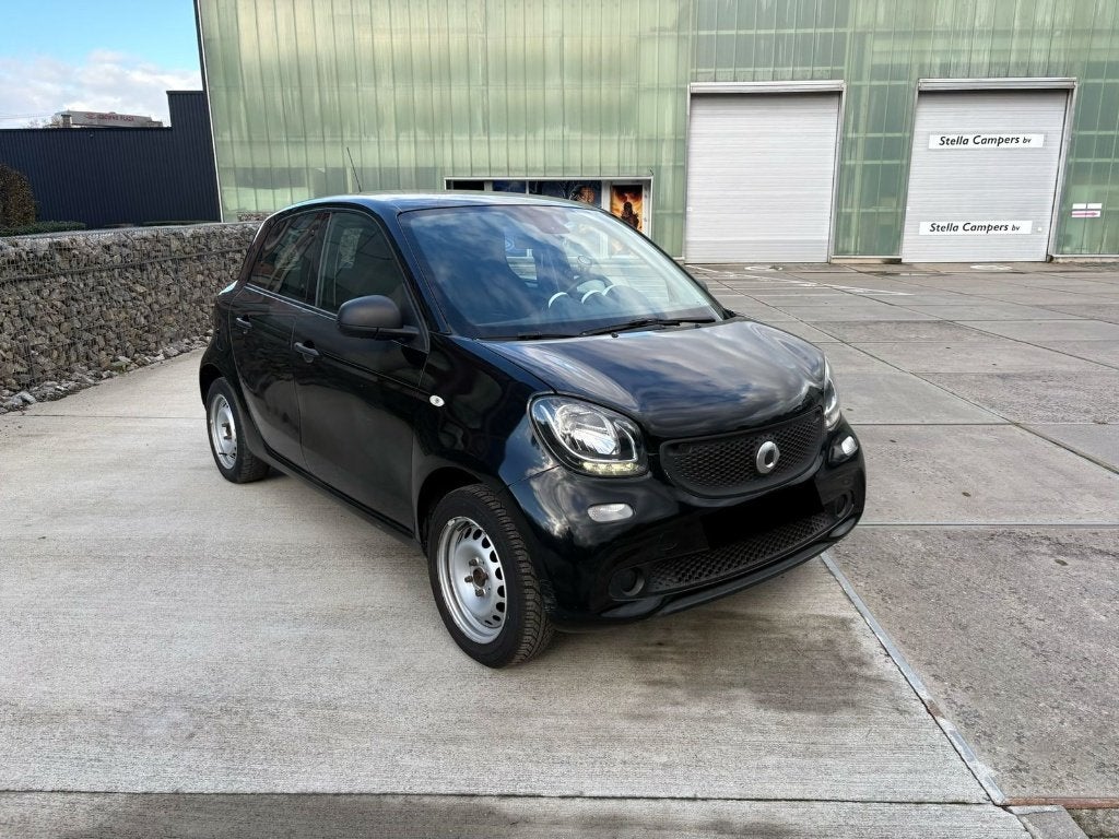 Smart for four, 898 cm³, Entreprise, Noir, 5 portes