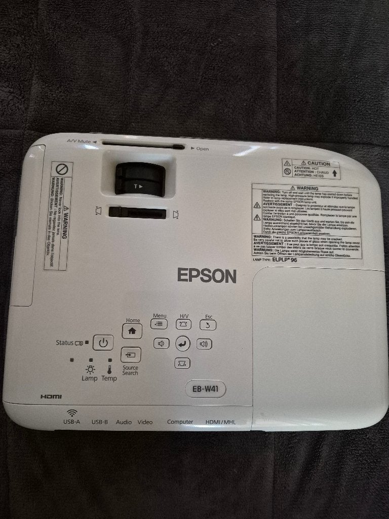 Vidéoprojecteur Epson EB-W41 – 3 600 lumens – HDMI – 160 €, TV, Hi-fi & Vidéo, Epson, Enlèvement, Autres résolutions, LCD
