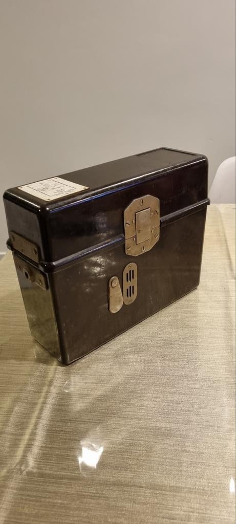WW2  Duitse veldtelefoon., Verzamelen, Ophalen