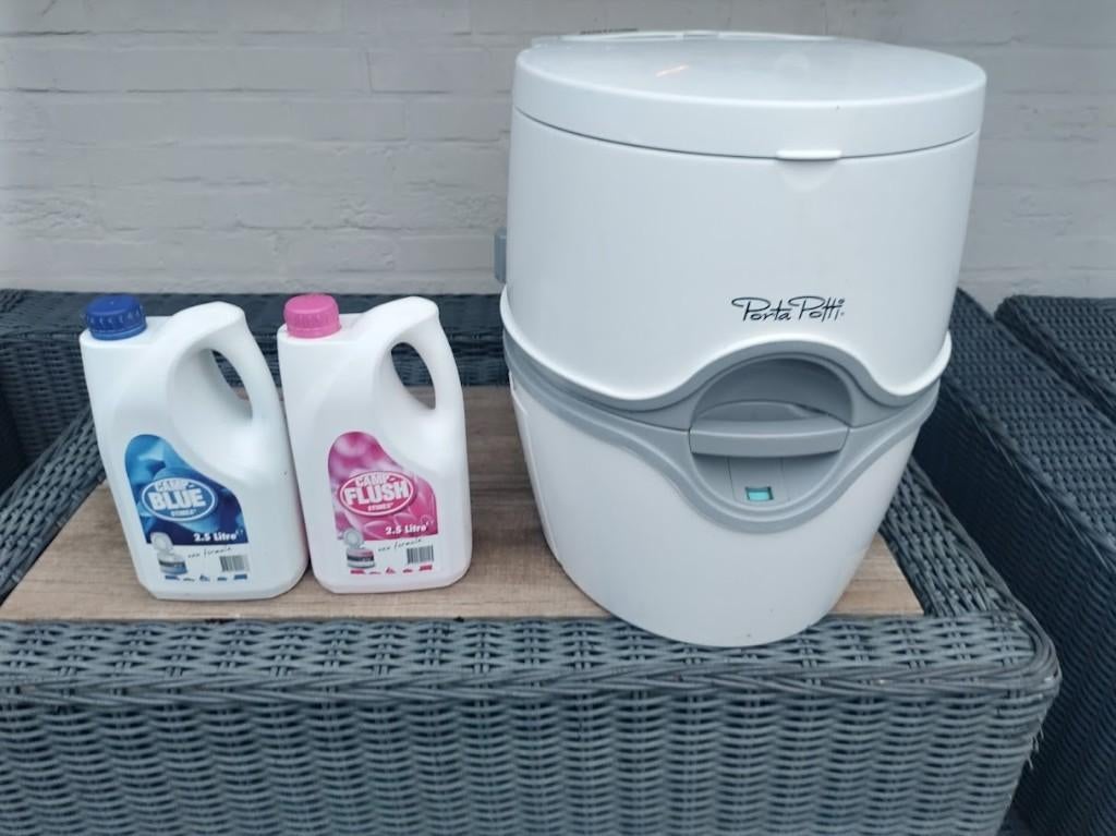 Chemisch toilet, Ophalen, Zo goed als nieuw