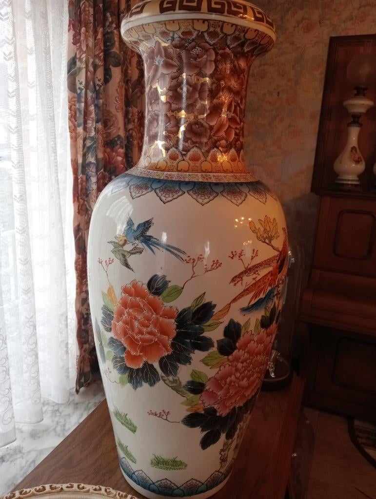 Grote chinese vaas, Ophalen
