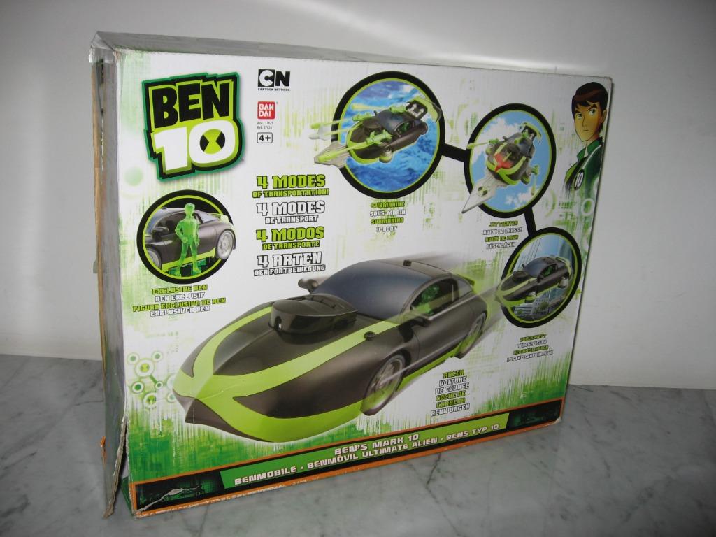 ✅ Ben 10 - Benmobile - Véhicule transformable, Enlèvement, Comme neuf
