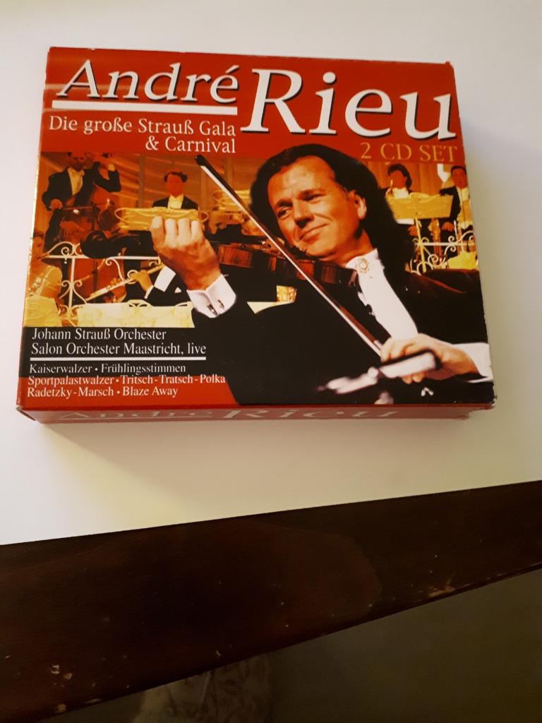 André Rieu - Die grobe Straub gala & carnaval (2cd), Ophalen of Verzenden, Zo goed als nieuw, Boxset