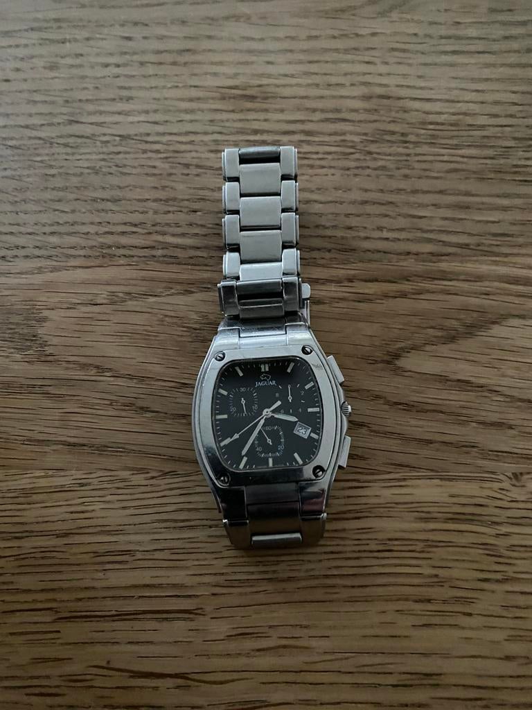 Vintage horloges, Handtassen en Accessoires, Horloges | Heren, Staal, Gebruikt, Staal, Polshorloge