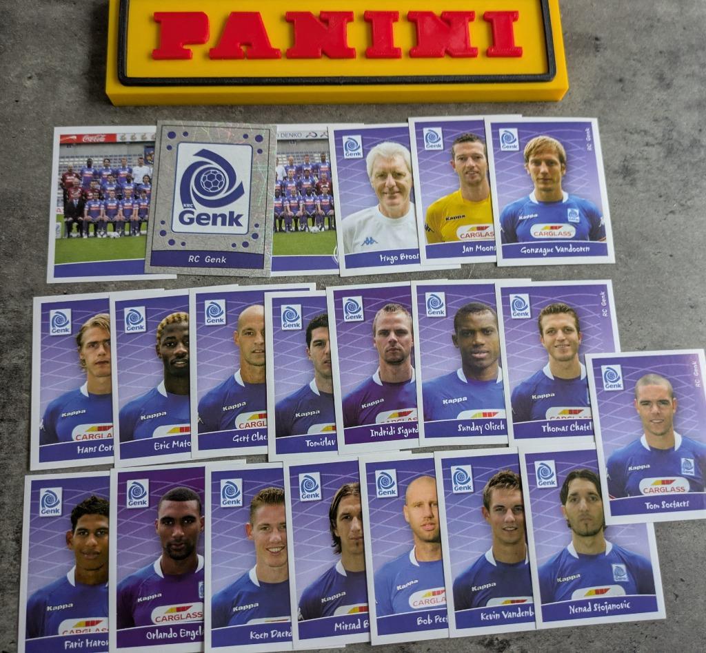 Autocollants de football Panini 2006 21X RACING GENK 2006, Envoi, Neuf
