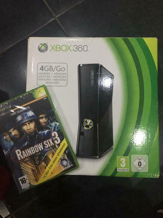 Xbox 360s 4gb, Consoles de jeu & Jeux vidéo, Consoles de jeu | Xbox 360