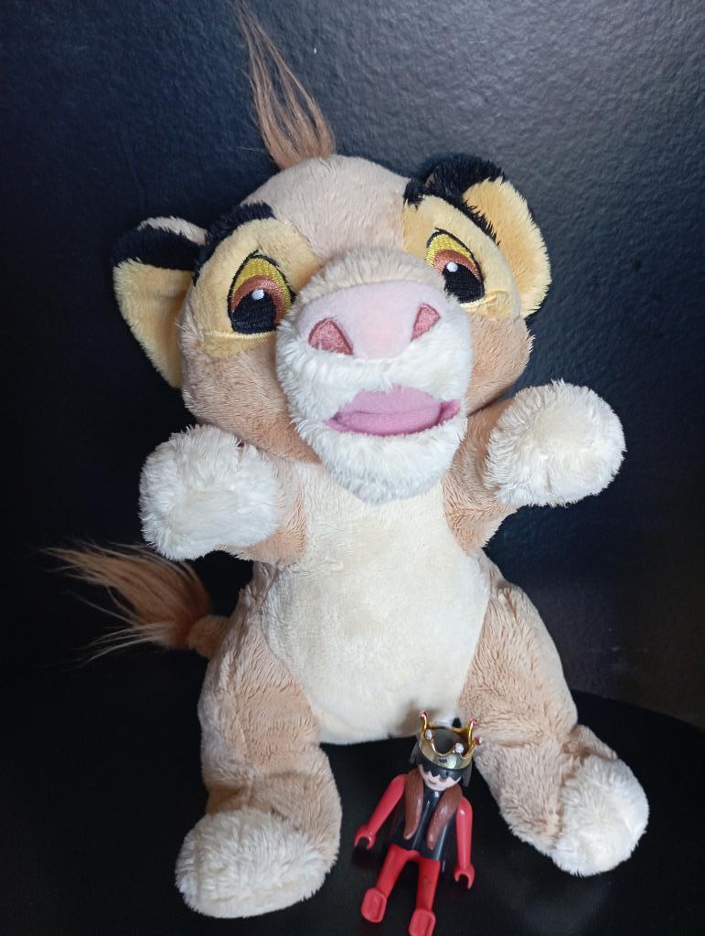 424) Knuffel Simba  (3), Ophalen of Verzenden, Zo goed als nieuw