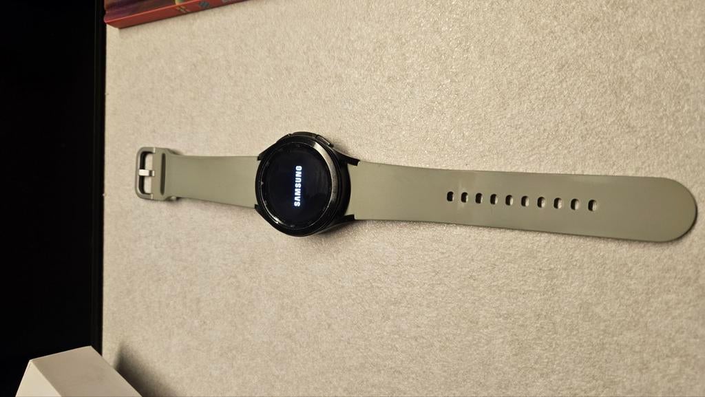 Samsung Galaxy watch 4 classic smartwatch hartslag bloeddruk, Ophalen of Verzenden, GPS, Zo goed als nieuw