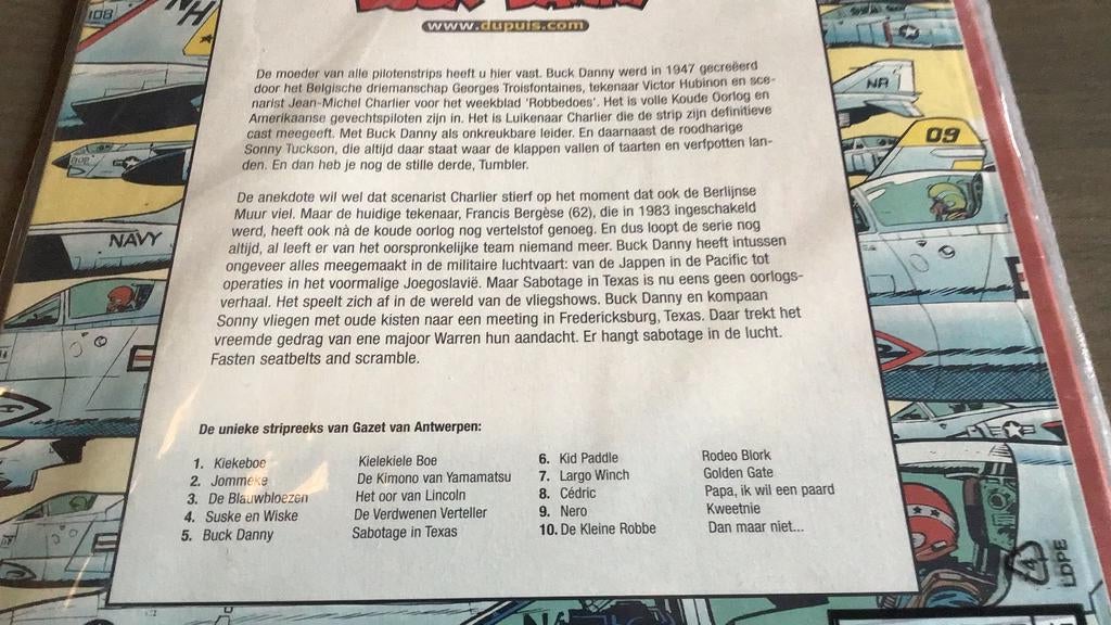 Buck danny(z5), Eén stripboek, Ophalen of Verzenden, Nieuw