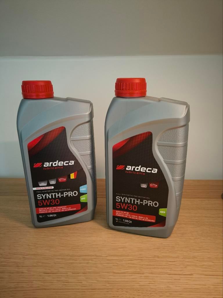 Motorolie Ardeca SYNTH-PRO 5W30 1L, Enlèvement