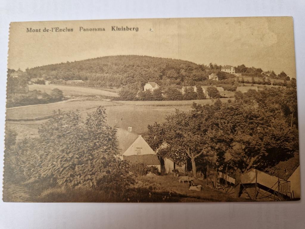 Kluisberg - panorama - Mont de l'Enclus, Verzamelen, Postkaarten | België, Ophalen of Verzenden