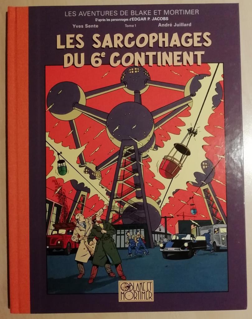 Blake en Mortimer, De sarcofagen van het zesde continent (L-, Ophalen, Zo goed als nieuw