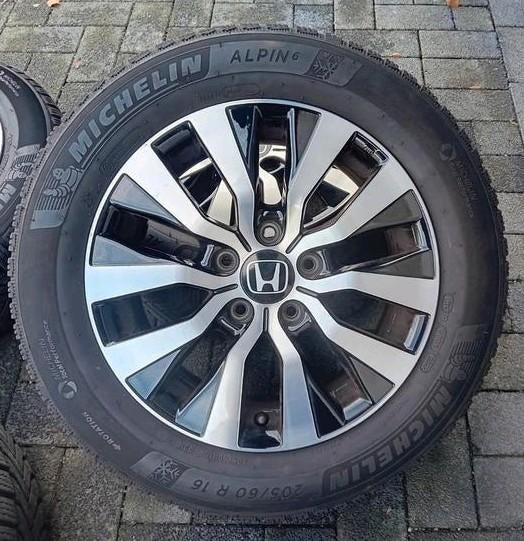 Winterbanden velgen alu Honda Civic 5x114 16inch 7&8mm ❄️, Enlèvement, Neuf, Honda