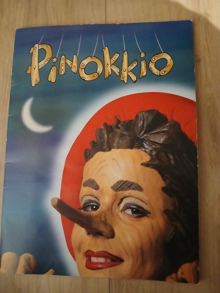 Programmabrochure Pinokkio de musical, Ophalen of Verzenden