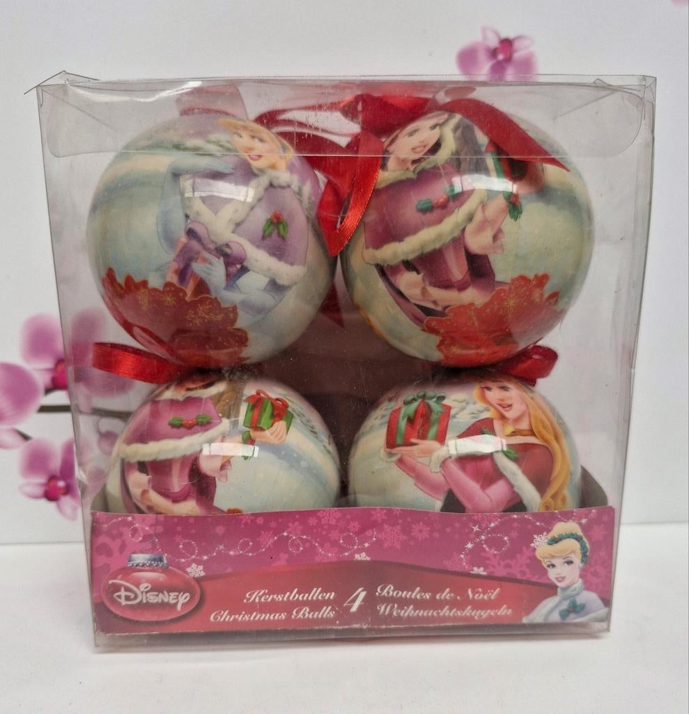 🩷 Disney Princess Kerstballen, Diversen, Kerst, Ophalen of Verzenden, Zo goed als nieuw