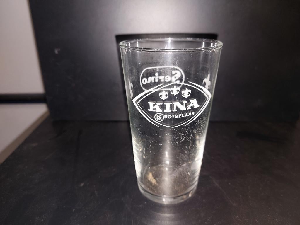 Water glas Kina Mena, Verzamelen, Ophalen of Verzenden, Zo goed als nieuw, Frisdrankglas