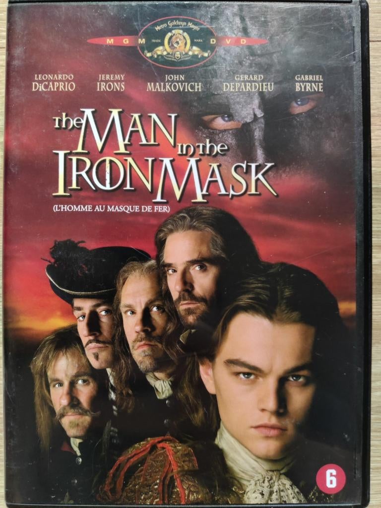 The Man In The Iron Mask (1997) (Leonardo DiCaprio) DVD, Cd's en Dvd's, Ophalen of Verzenden, Zo goed als nieuw